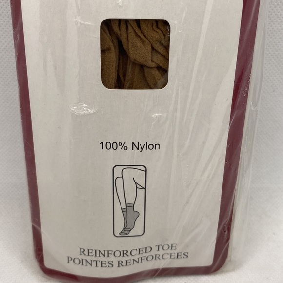 Silkies Anklets 2 Pairs Beige One Size 100% Nylon - Picture 3 of 7